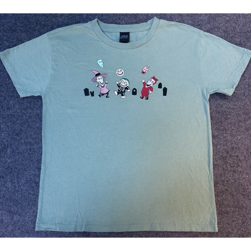 Disney The Nightmare Before Christmas Lock Shock & Barrel Group Embroidered Sm